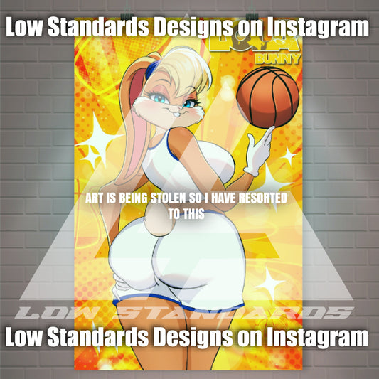 Space Jam Lola Bunny Poster / Wall Banner