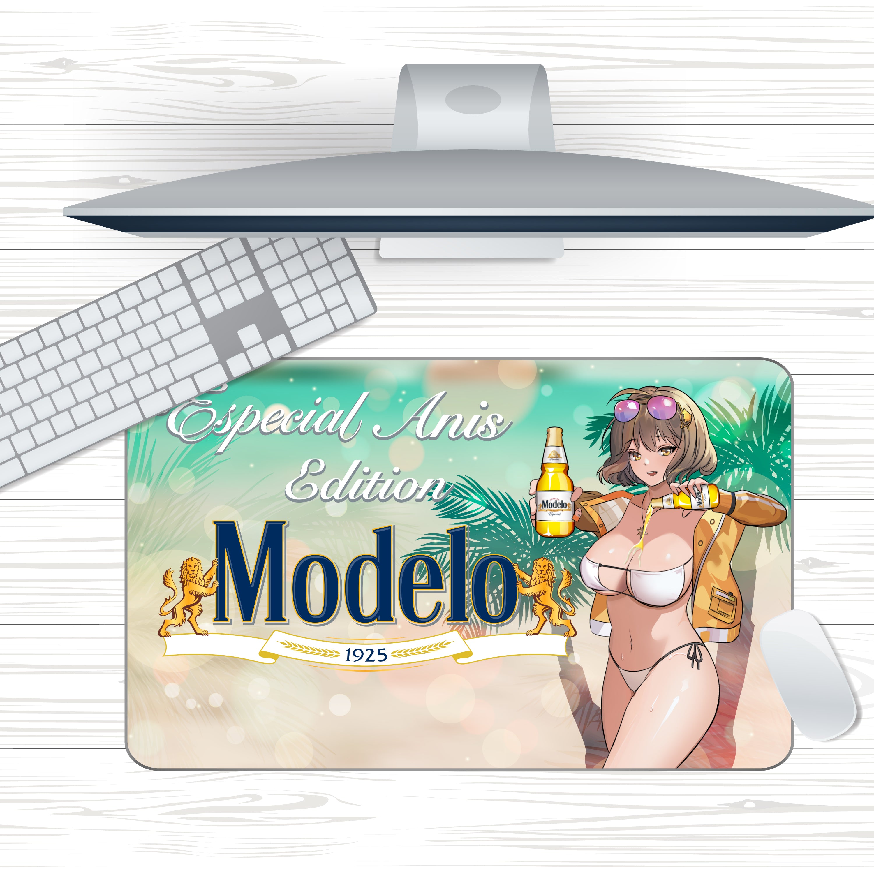 Anime Waifu Nikke Modelo Anis Mousepad
