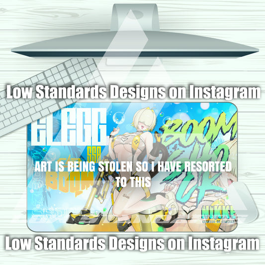 Boom Boom Elegg <3 Mousepad