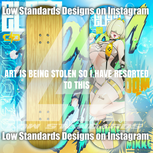 Boom Boom Elegg <3 Skate Deck