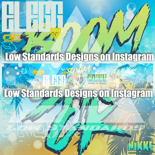 Boom Boom Elegg <3 Windshield Banner