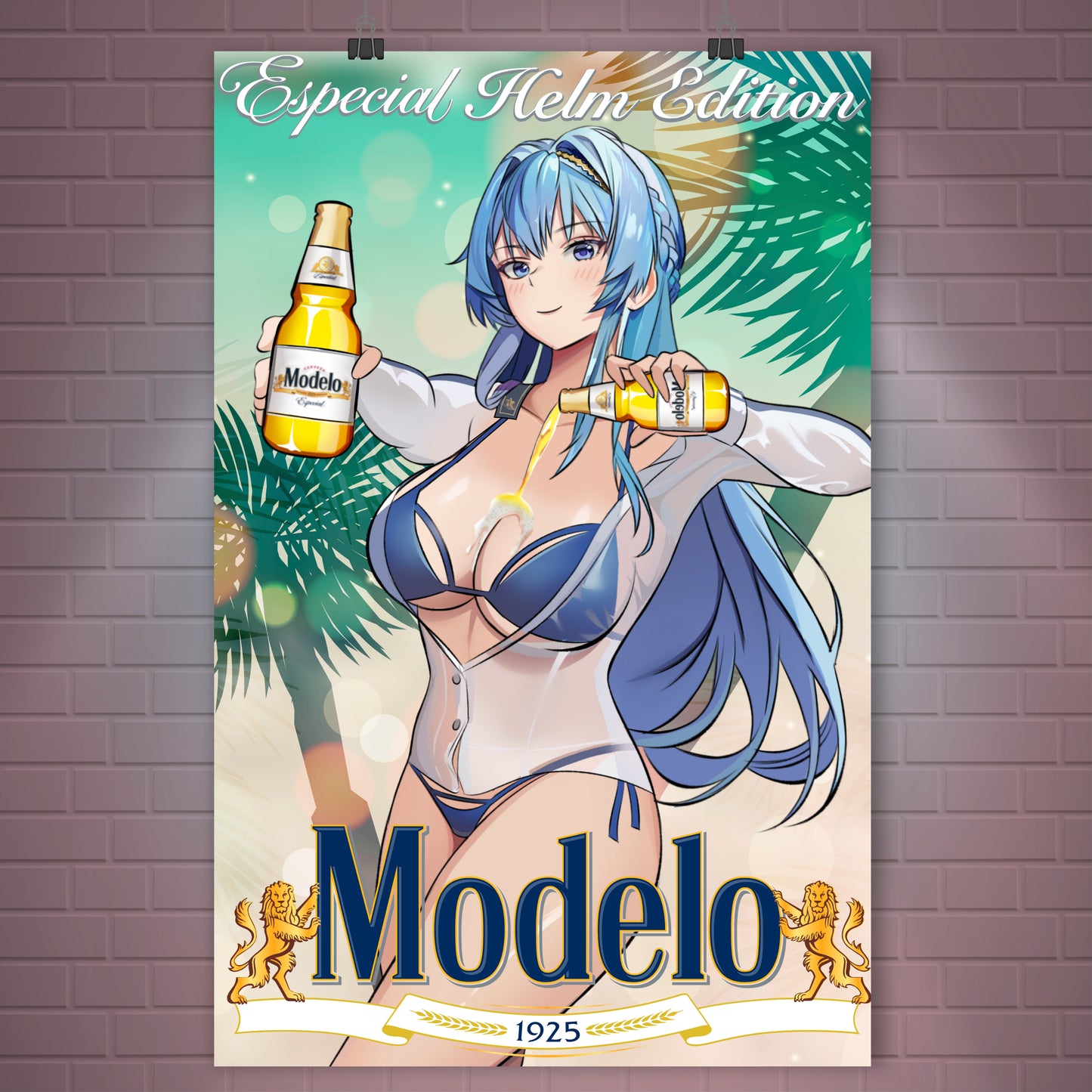 Summer Time Helm Poster / Wall Banner