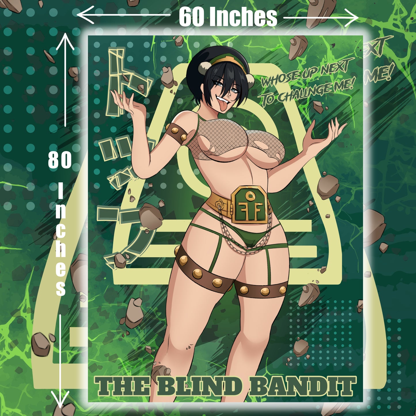 Toph The Blind Bandit Blanket