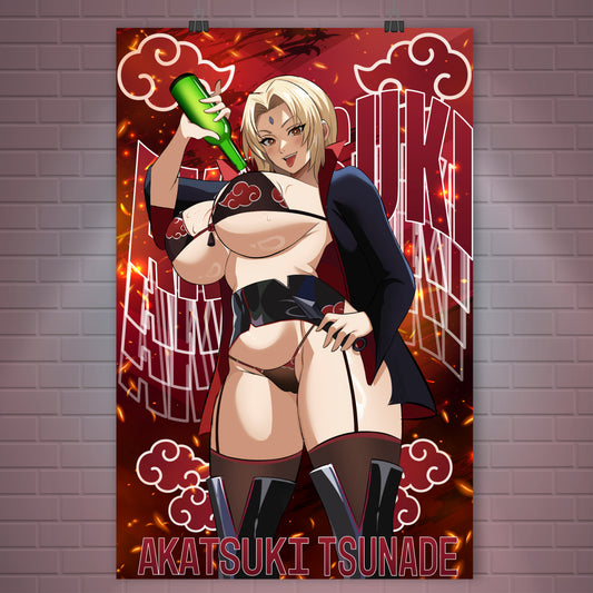 Akatsuki Lady Tsunade Poster / Wall Banner