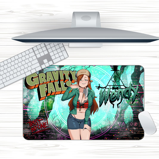 Gravity Falls Seductive Wendy <3 Mousepad