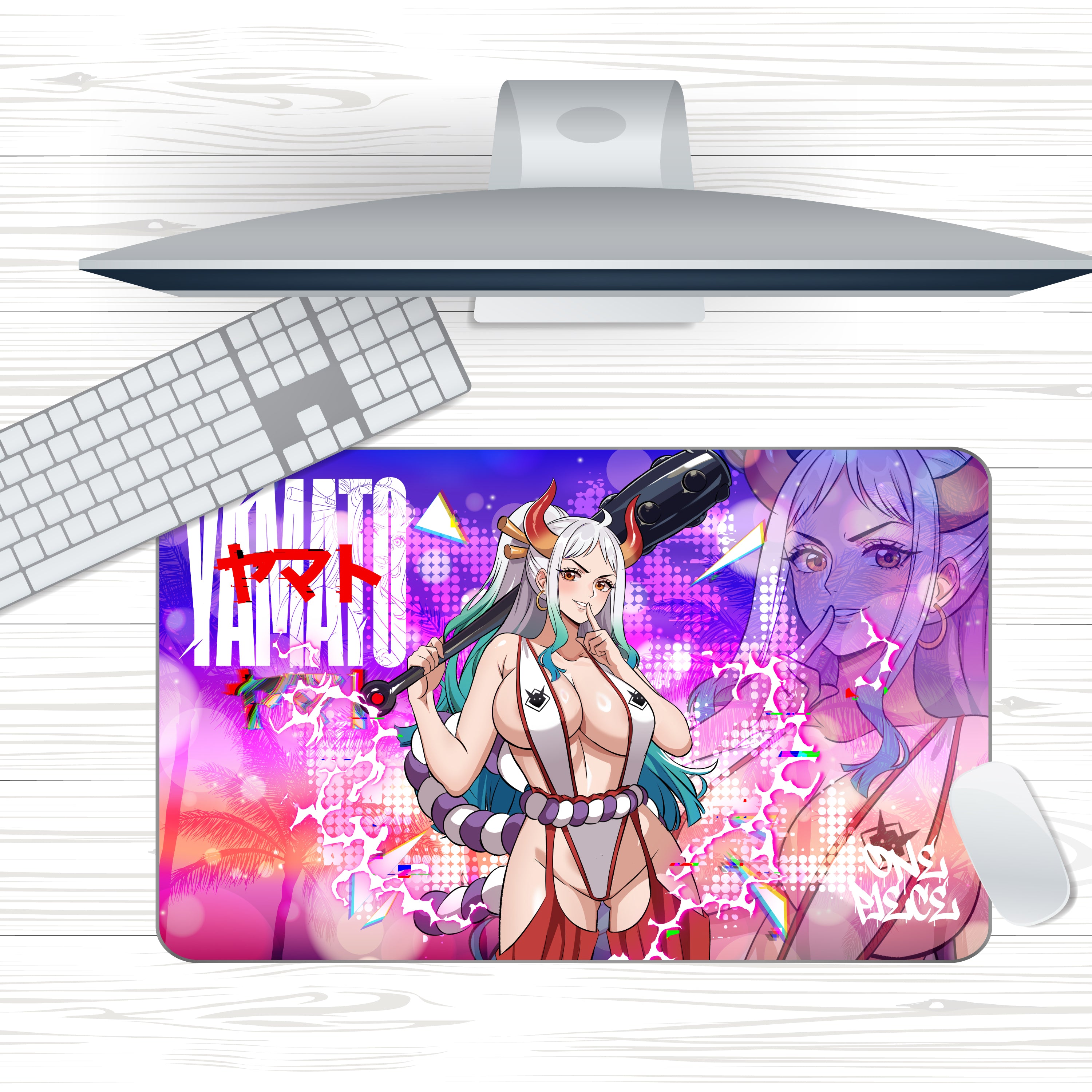 Anime Waifu Yamato Mousepad