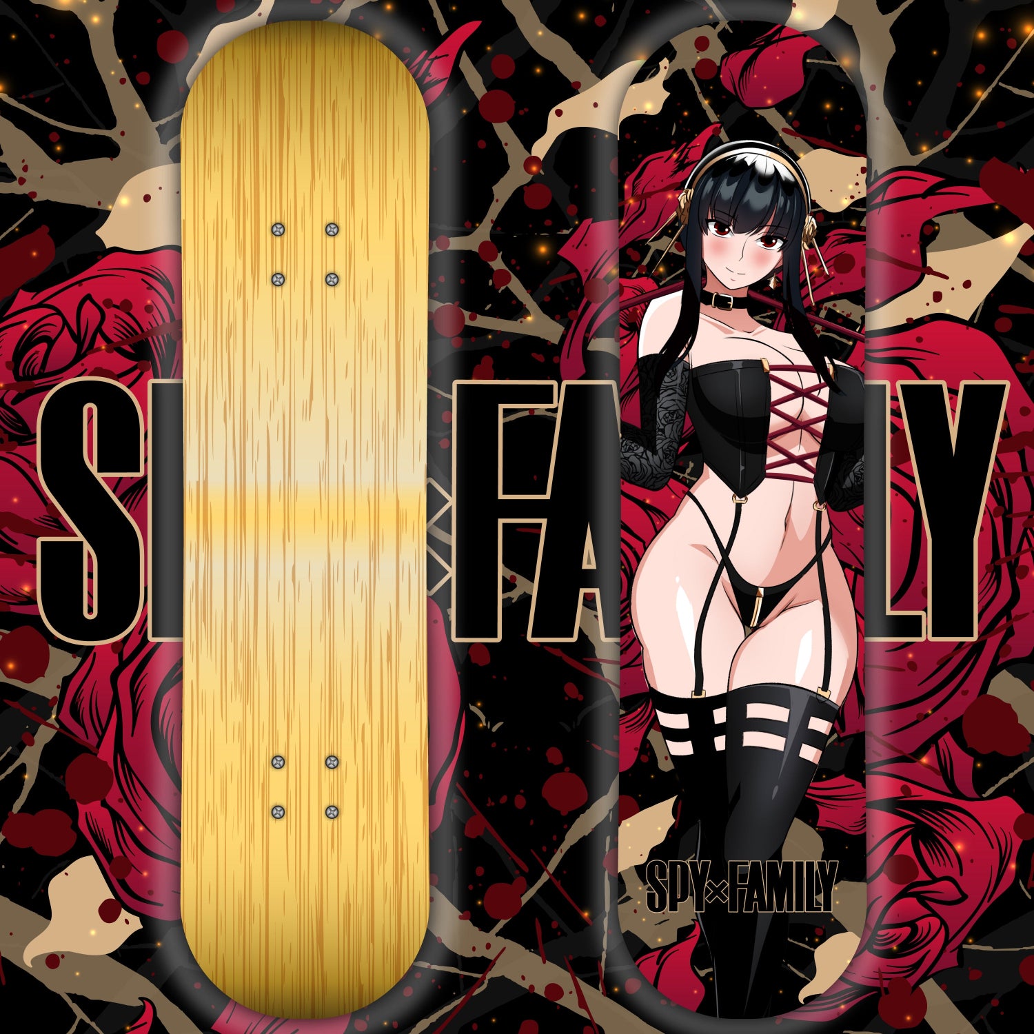 Anime Waifu Skate Deck Yor Forger