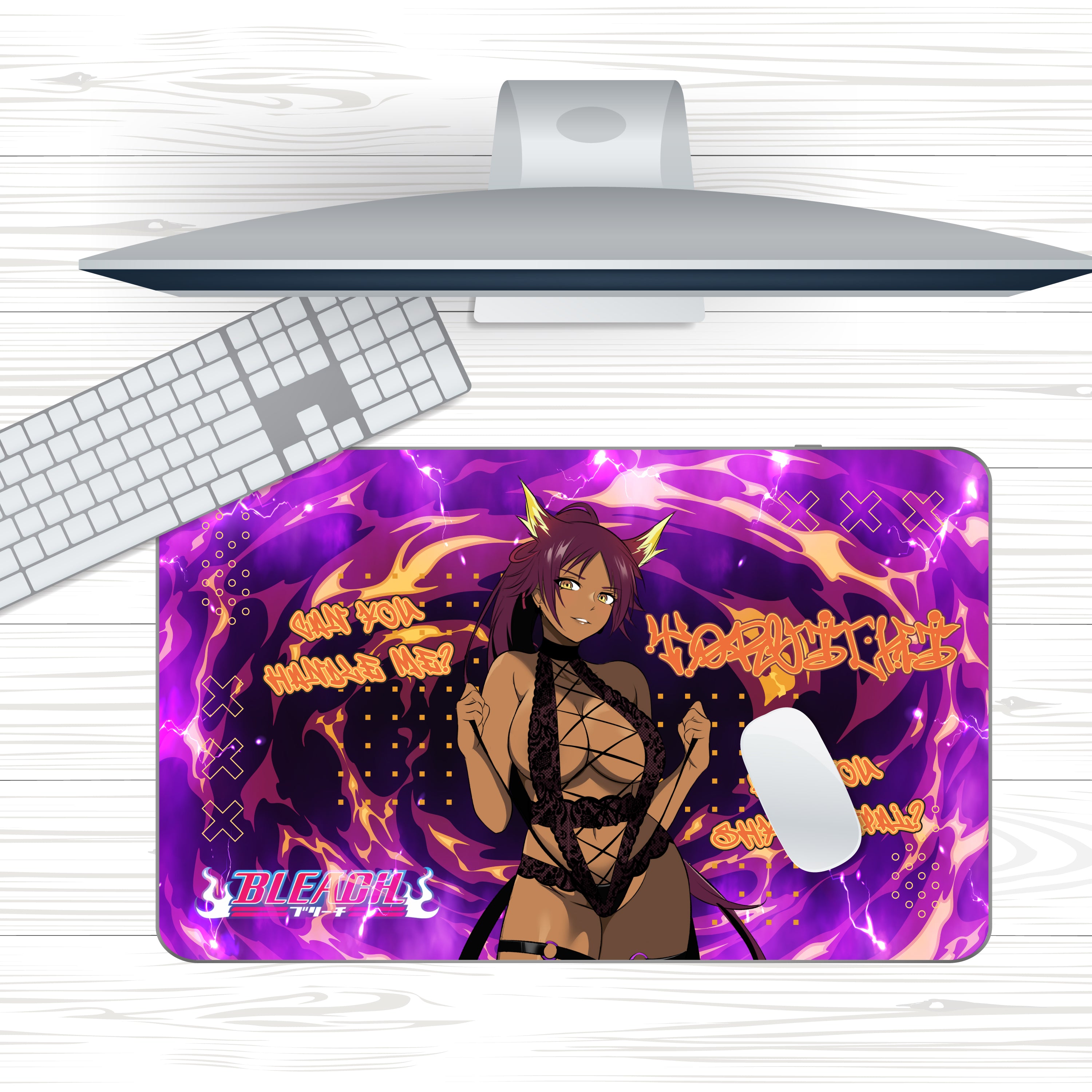 Anime Waifu Yoruichi Mousepad