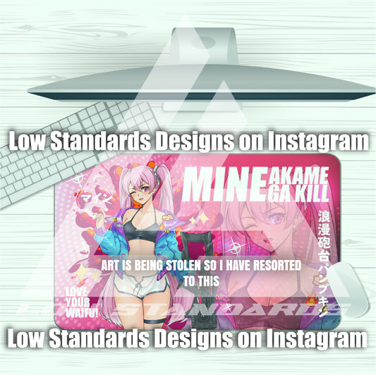 Akame Ga Kill Mine <3 Mousepad