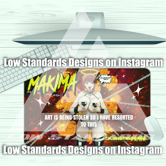 Ahegao Makima <3 Mousepad