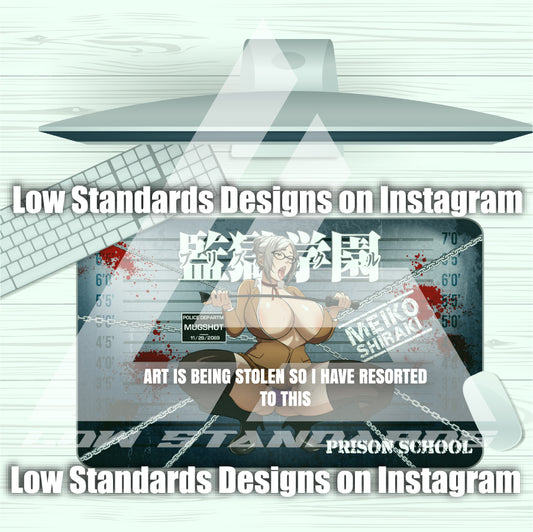 Seductive Meiko Shiraki Mousepad