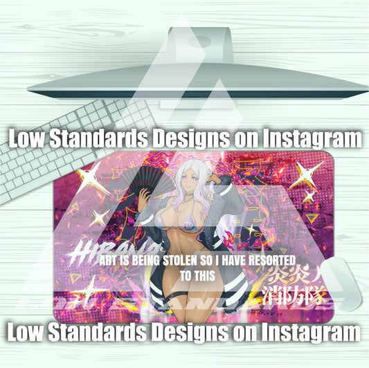 Seductive Bikini Babe Hib-an-a Mousepad
