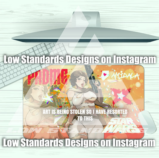 Seductive Padme Amidala Mousepad