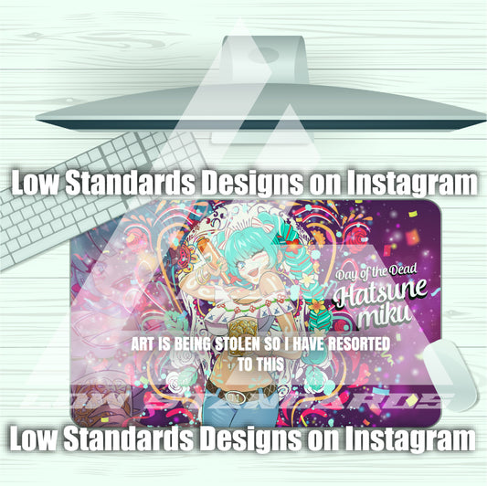 Day of the Dead Hatsune Miku <3 Mousepad