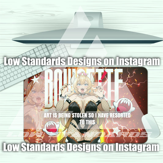 Seductive Bowsette Mousepad
