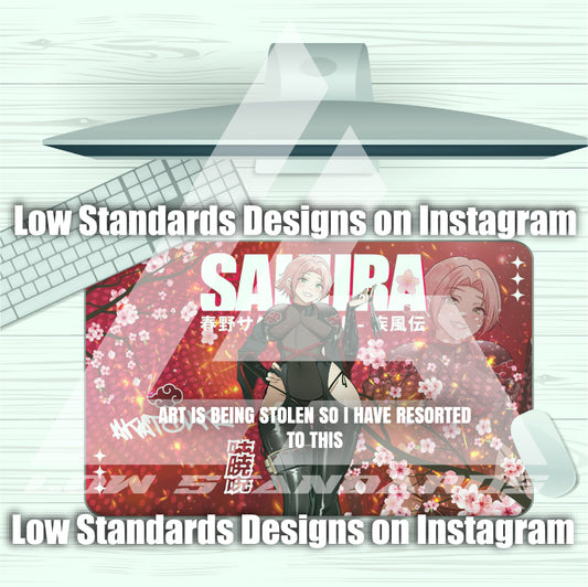 Seductive Sakura <3 Mousepad