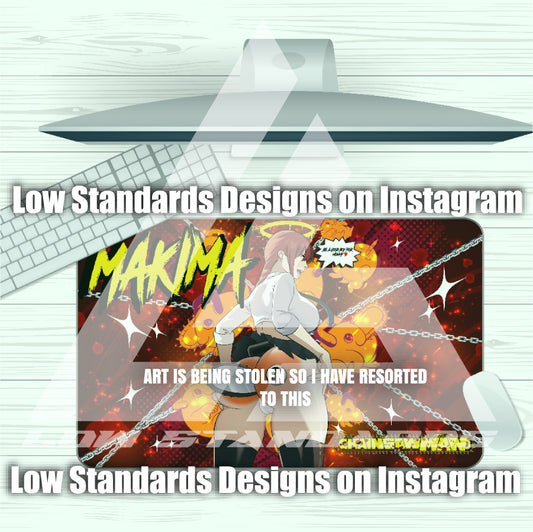 Ponchita Ass Makima Mousepad