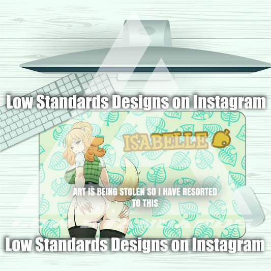 Isabelle Animal Crossing Mousepad