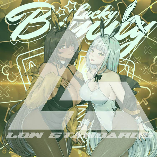 Lucky Bunny Noir & Blanc <3 #48/49