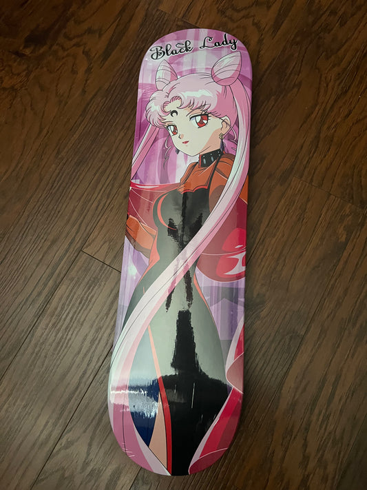 Black Lady Skate Deck