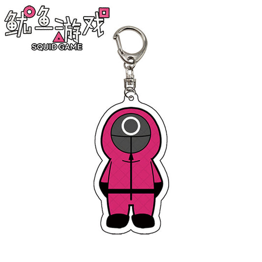 Squid Games Circle Guard Keychain