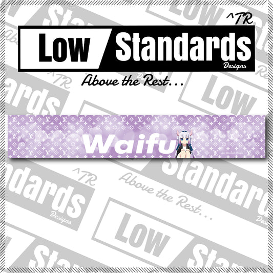 Hypebeast Kana Windshield Banner