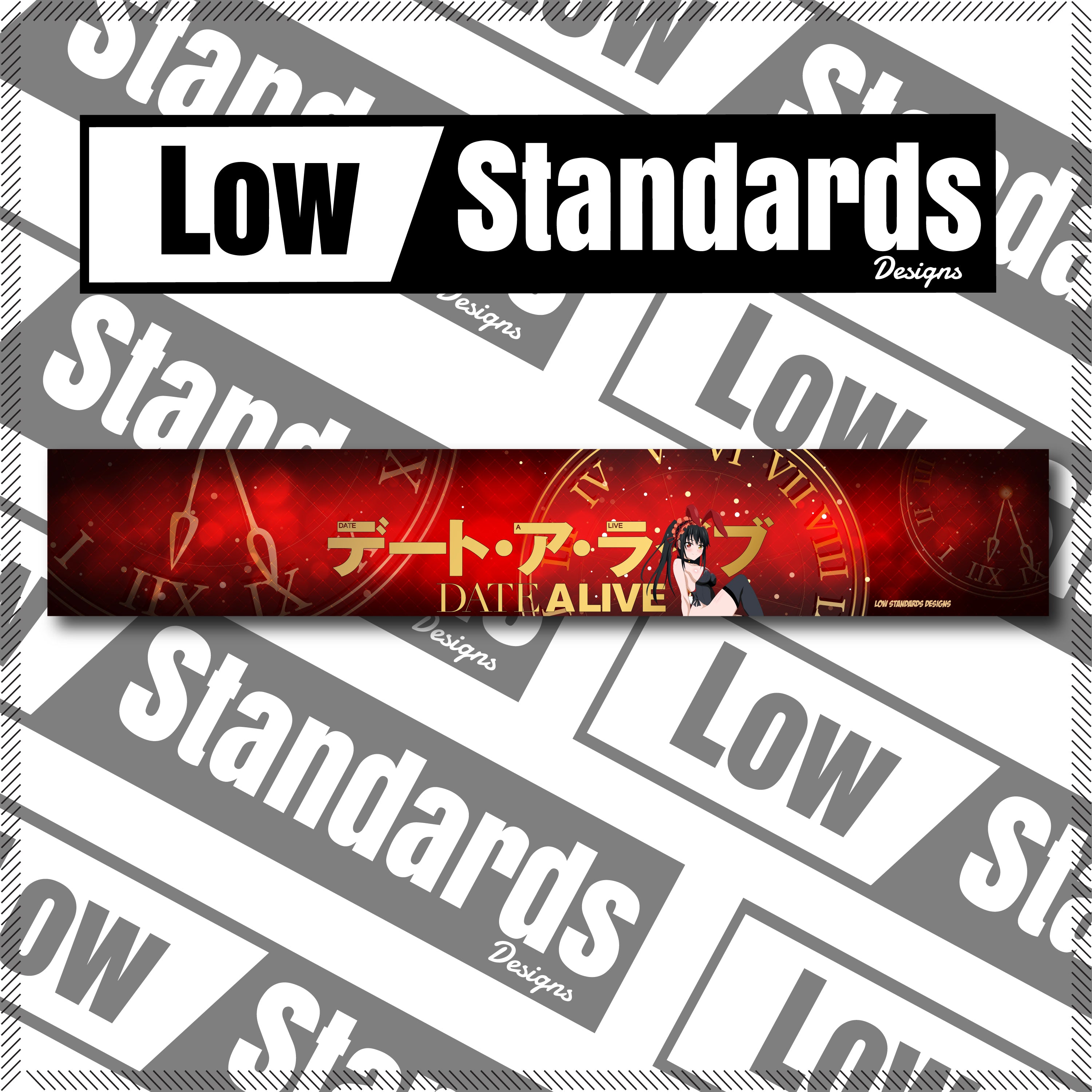 Kurumi Windshield Banner Low Standards Designs