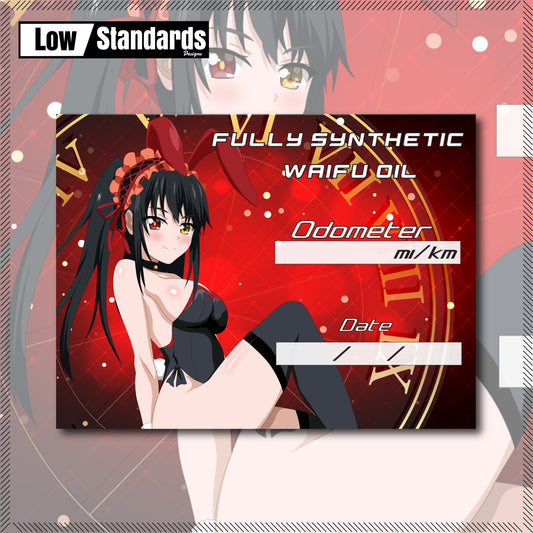 Kurumi Oil Change Sticker