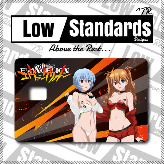 Race Queen Rei and Asuka Credit Card Skin