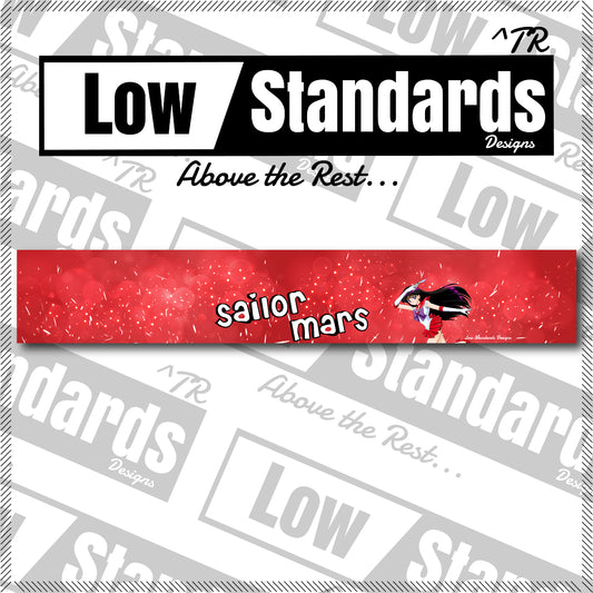 Sailor Mars Windshield Banner