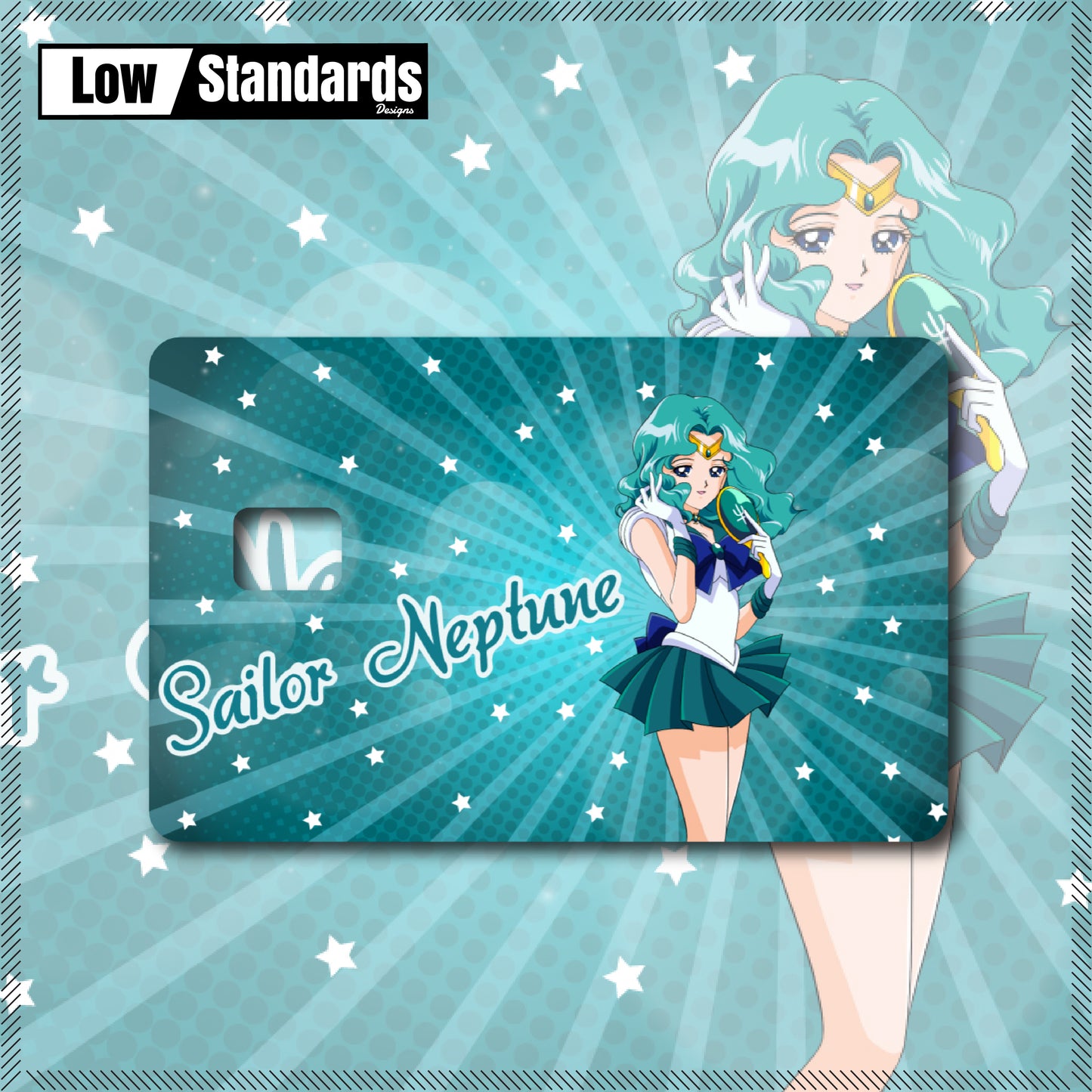 Sailor Neptune Credit Card Skin
