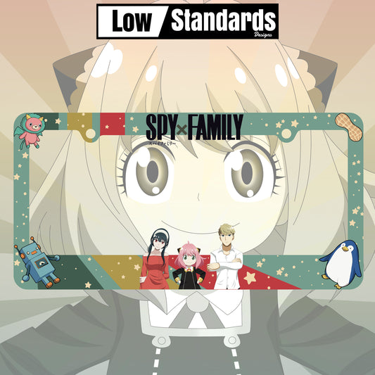 Spy X Family License Plate Frame